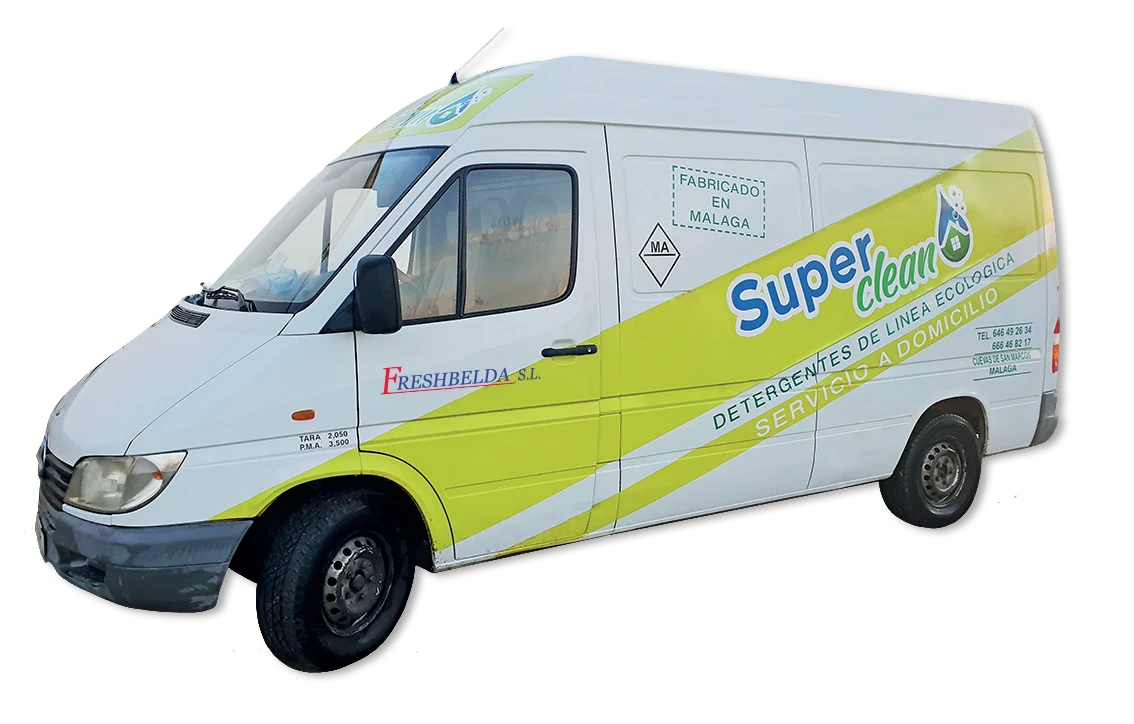 Vehiculo de distribucion SuperClean